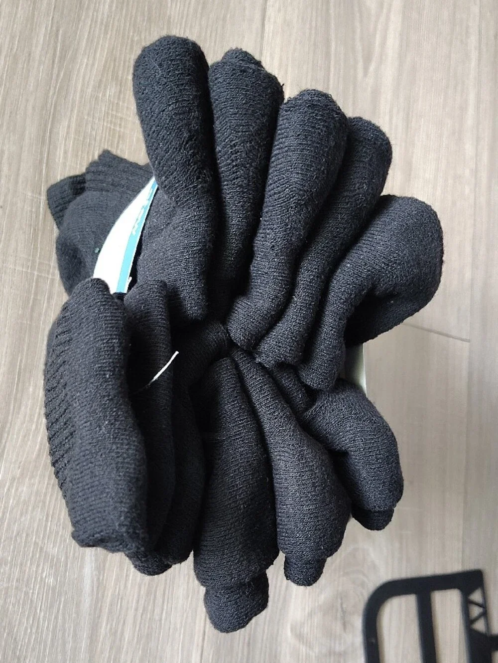 Black Cushion Crew Socks - 10 Pair